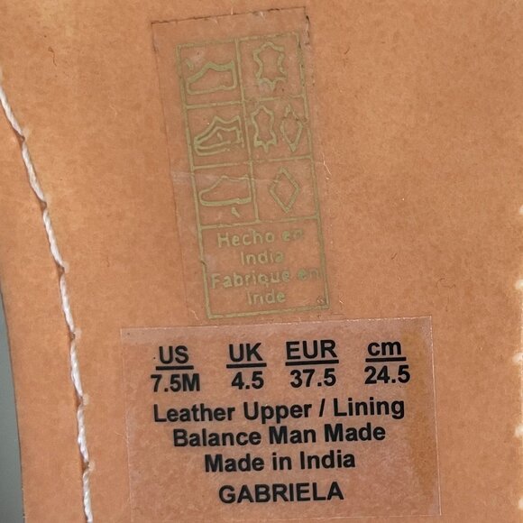 Sam Edelman Gabriela Slip On Leather Sandals w Weave Buckle Detail Off White 7.5 - Picture 6 of 11